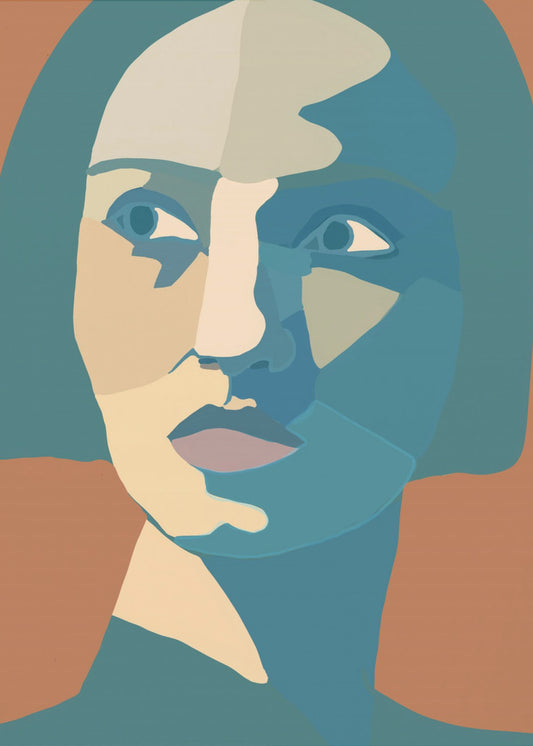 Porträt einer Dame | Poster