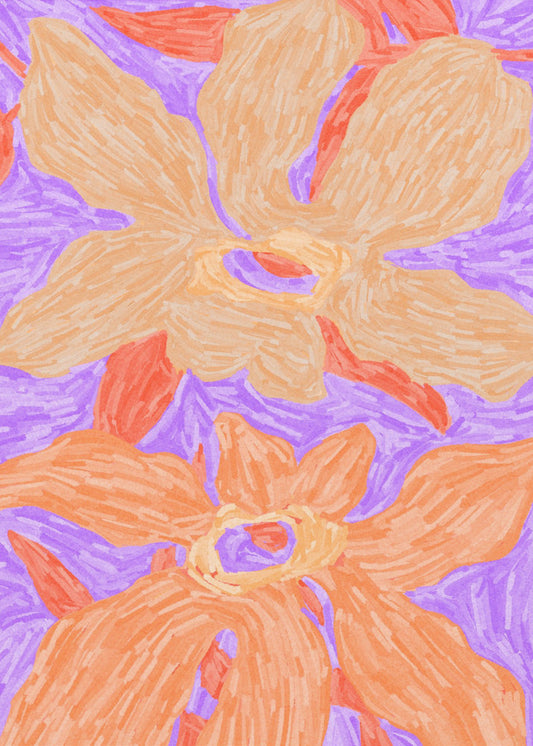 Florale Symphonie | Leinwand