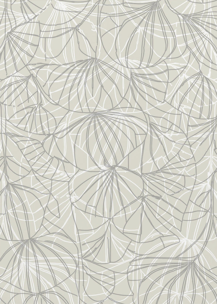 Abstrakte Blumenlinie | Poster