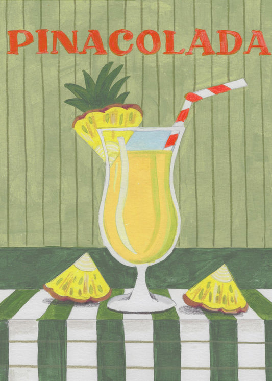 Pina Colada Delight | Leinwand