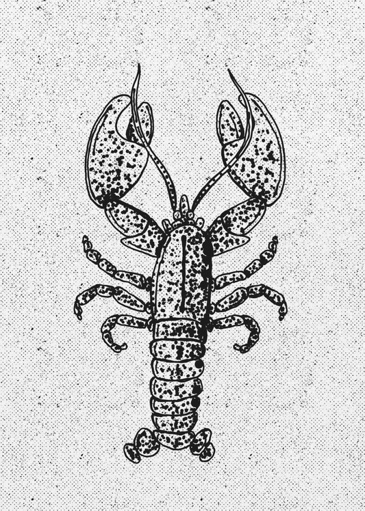 Lobster Ink Print | Poster