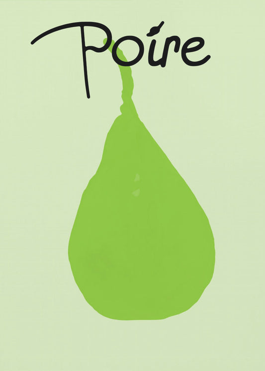 Green Pear Delight | Canvas