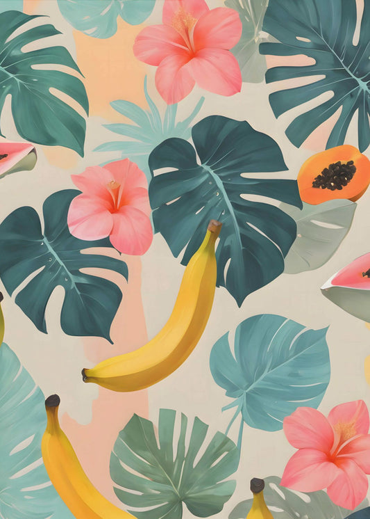 Stay Tropical, Stay Vibing | Canvas