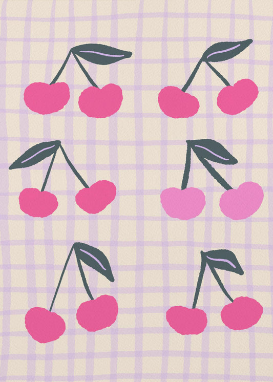 Pink Cherry Delight | Poster