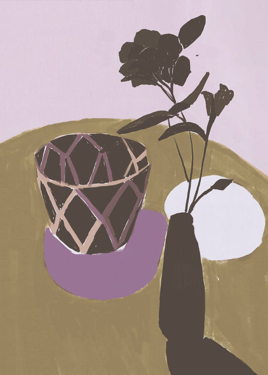 Geometric Still Life | Canvas