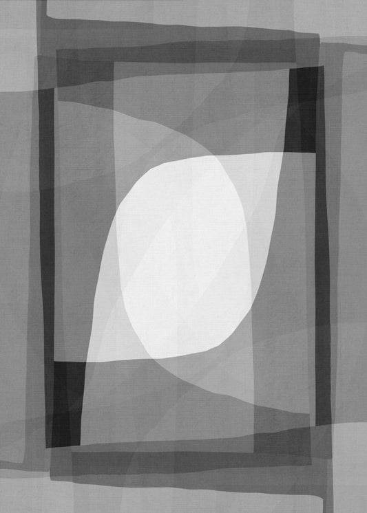 Monochrome Geometry | Canvas