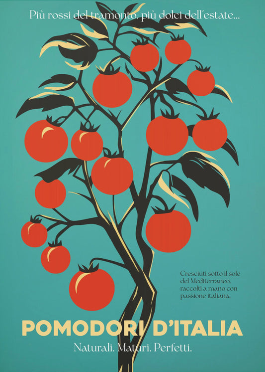 Leuchtend rote Tomaten | Leinwand