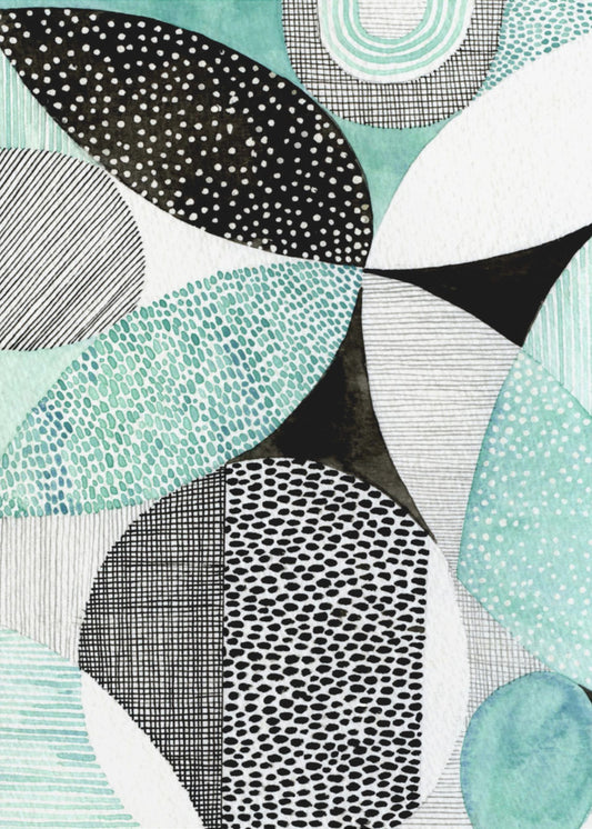 Geometric Shapes And Intricate Patterns | Canvas