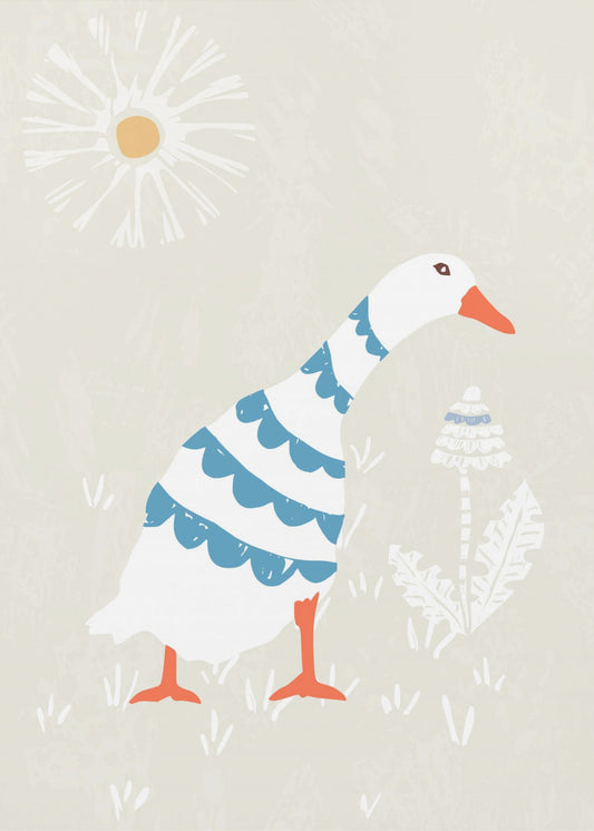 Goslings In The Sunshine | Canvas