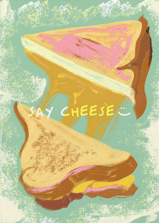 Geschmolzene Käsesandwiches | Poster