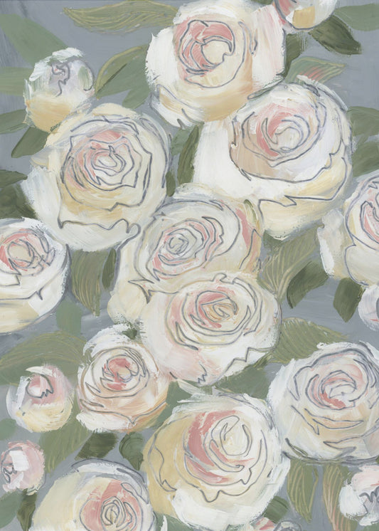 Elegantes Blumendesign | Poster