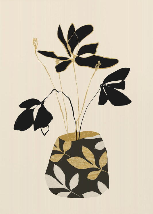 Abstrakte Blumen | Poster