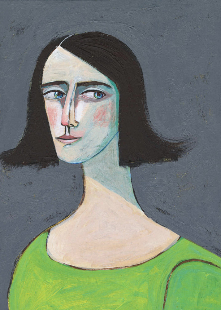 Woman Portrait - Never Look Back | Canvas