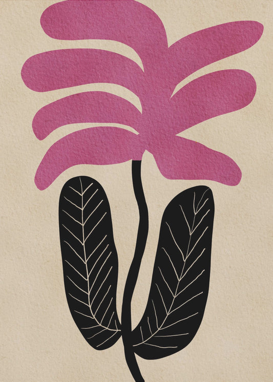 Rosa Blumenblume | Poster