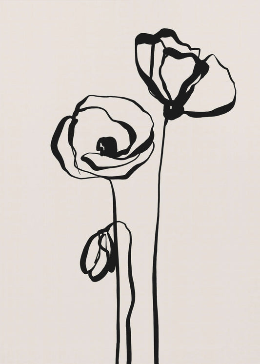 Mohnblume 1 | Leinwand