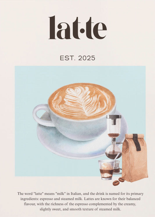 Latte | Leinwand