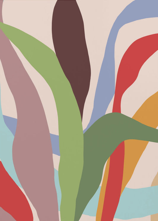 Abstrakter Garten | Poster
