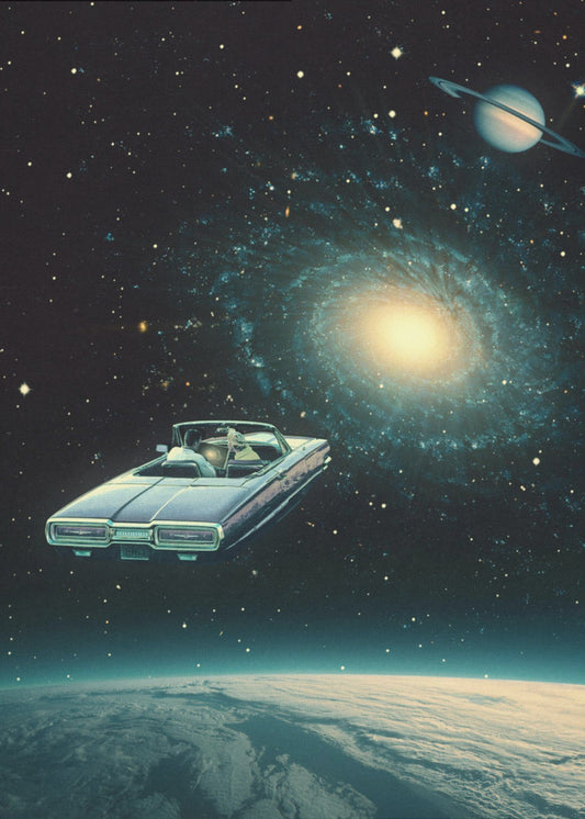 Fahrt durch den Kosmos | Poster
