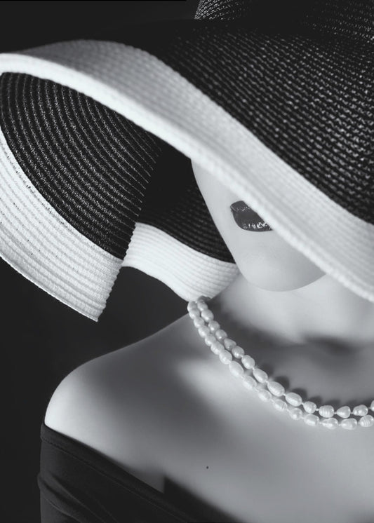 Eleganz im Schatten | Leinwand