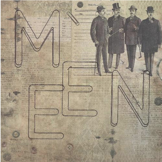 letter art 06. MEN | Canvas
