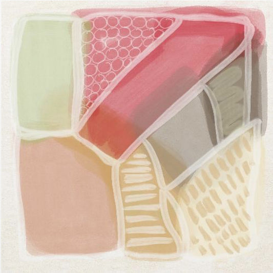 Abstraktes Aquarell | Leinwand