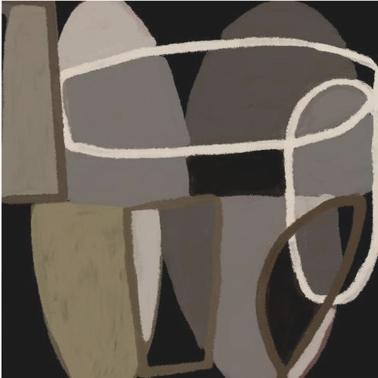 Abstract black and white | Canvas