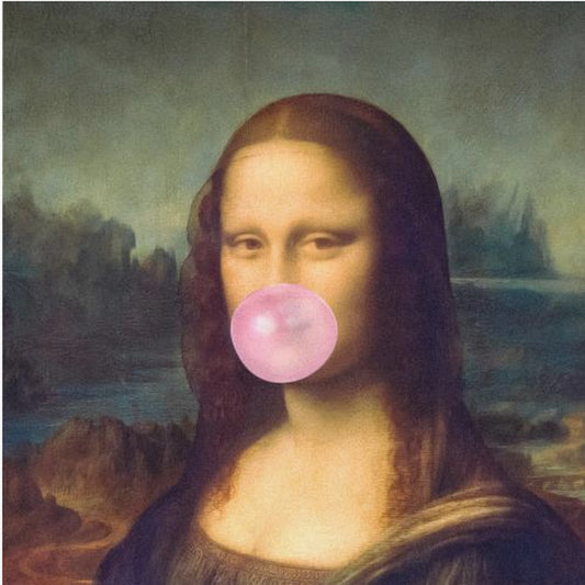 Mona Lisa Bubble Gum | Poster